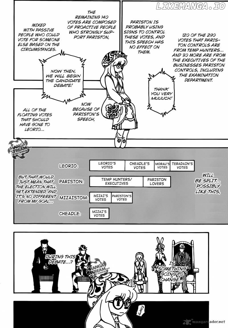 Hunter x Hunter, Chapter 333 image 04